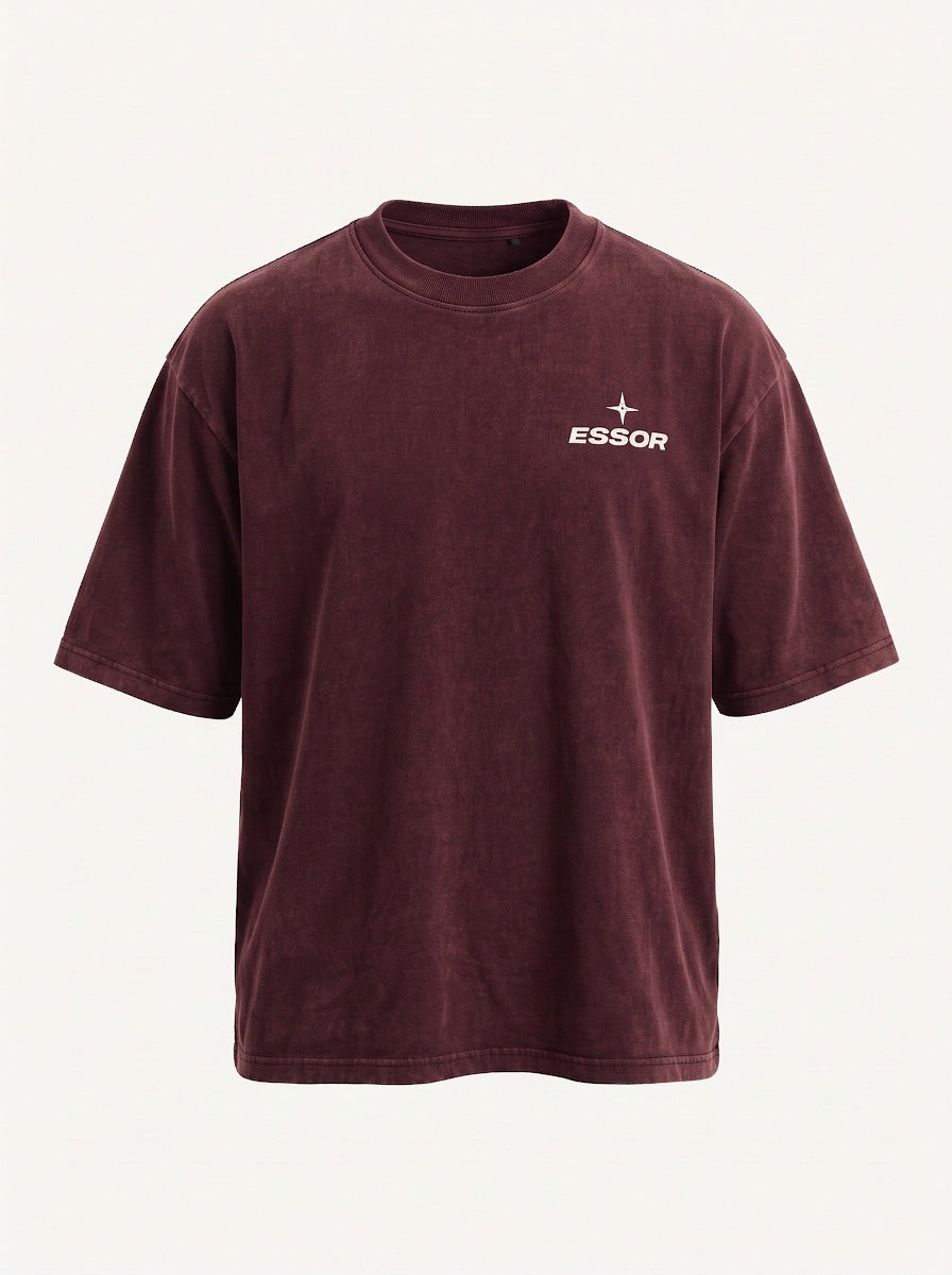 T-Shirt «Envol», Bordeaux, Produktbild
