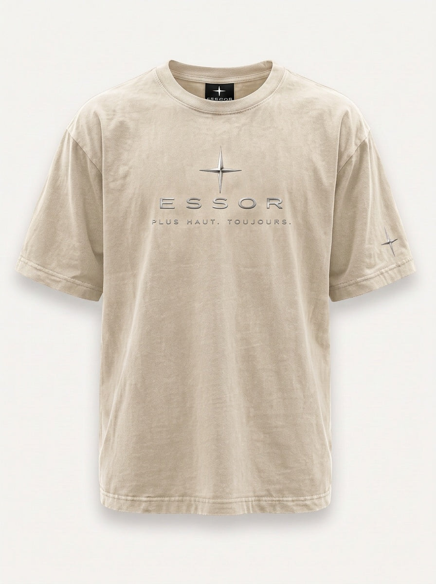 T-Shirt «Globe», Naturweiss, Produktbild