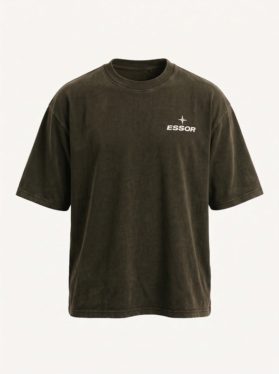 T-Shirt «Envol», Olivgrün, Produktbild