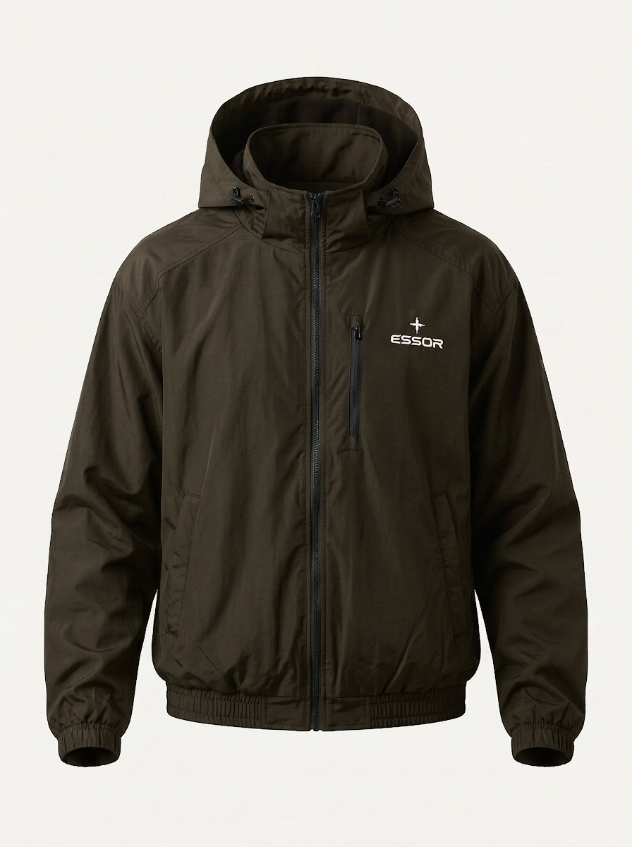 Trainingsjacke «Élan», Olivgrün, Produktbild
