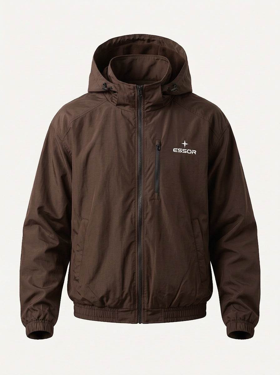 Trainingsjacke «Élan», Taupe, Produktbild