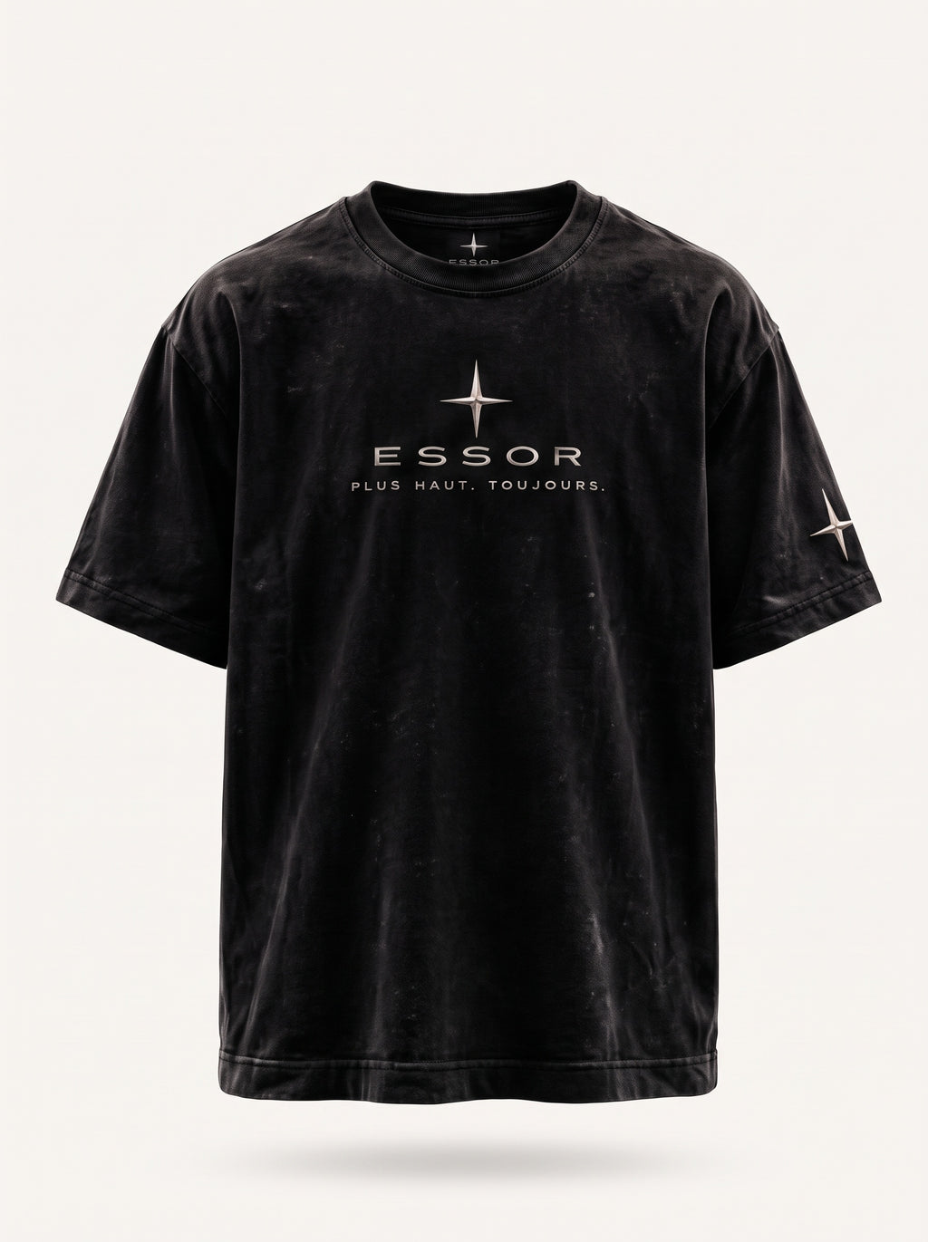 T-Shirt «Script», Schwarz, Produktbild