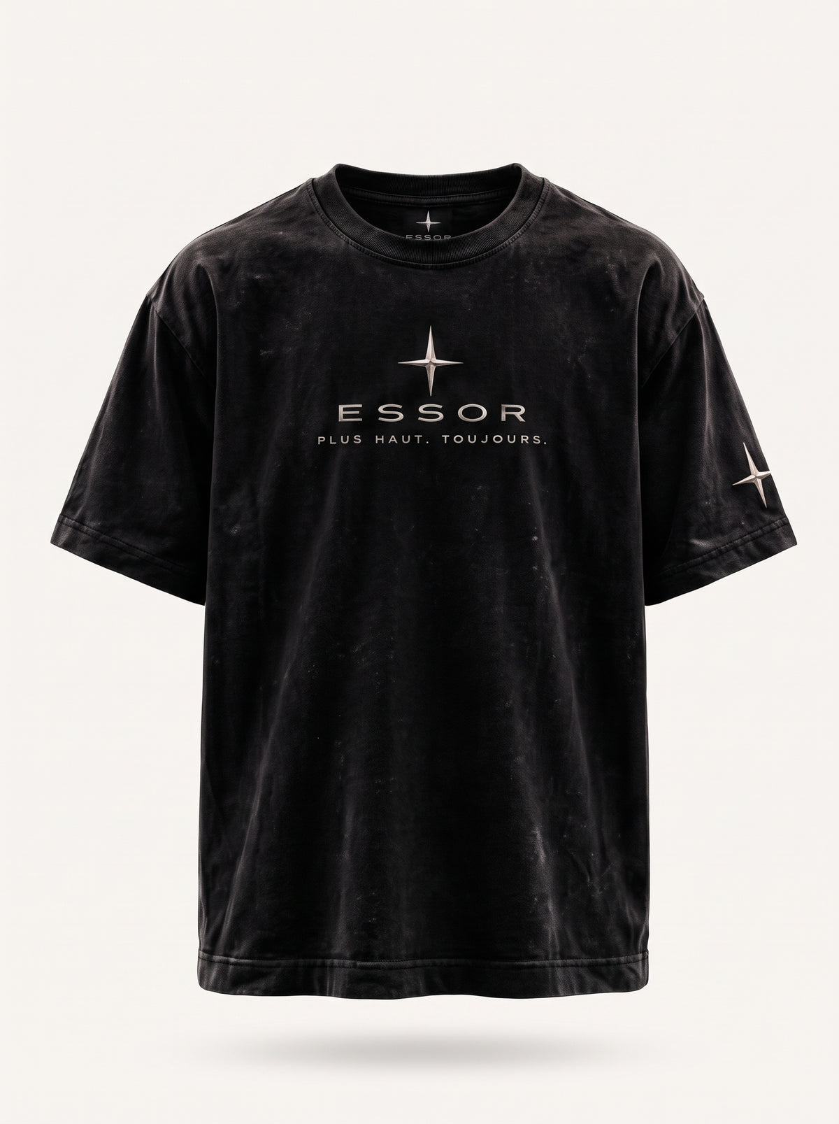 T-Shirt «Script», Schwarz, Produktbild