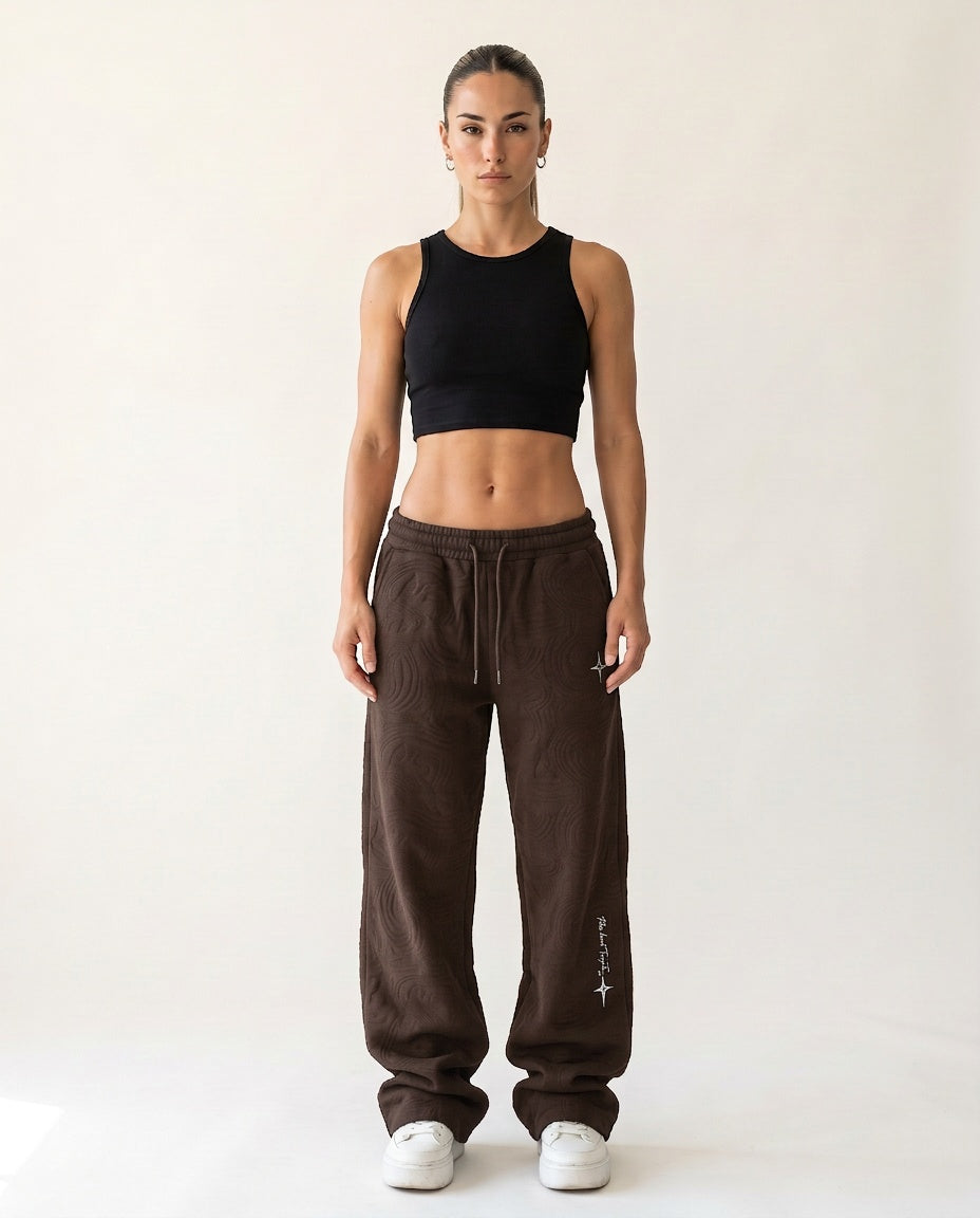 Jogginghose «360° Lifestyle», Taupe, Damen-Model, von vorne