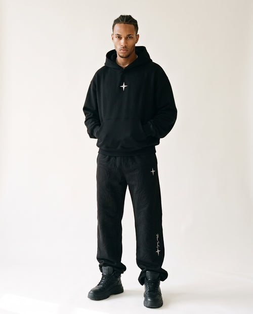 Jogginghose «360° Lifestyle», Schwarz, Herren-Model, von vorne