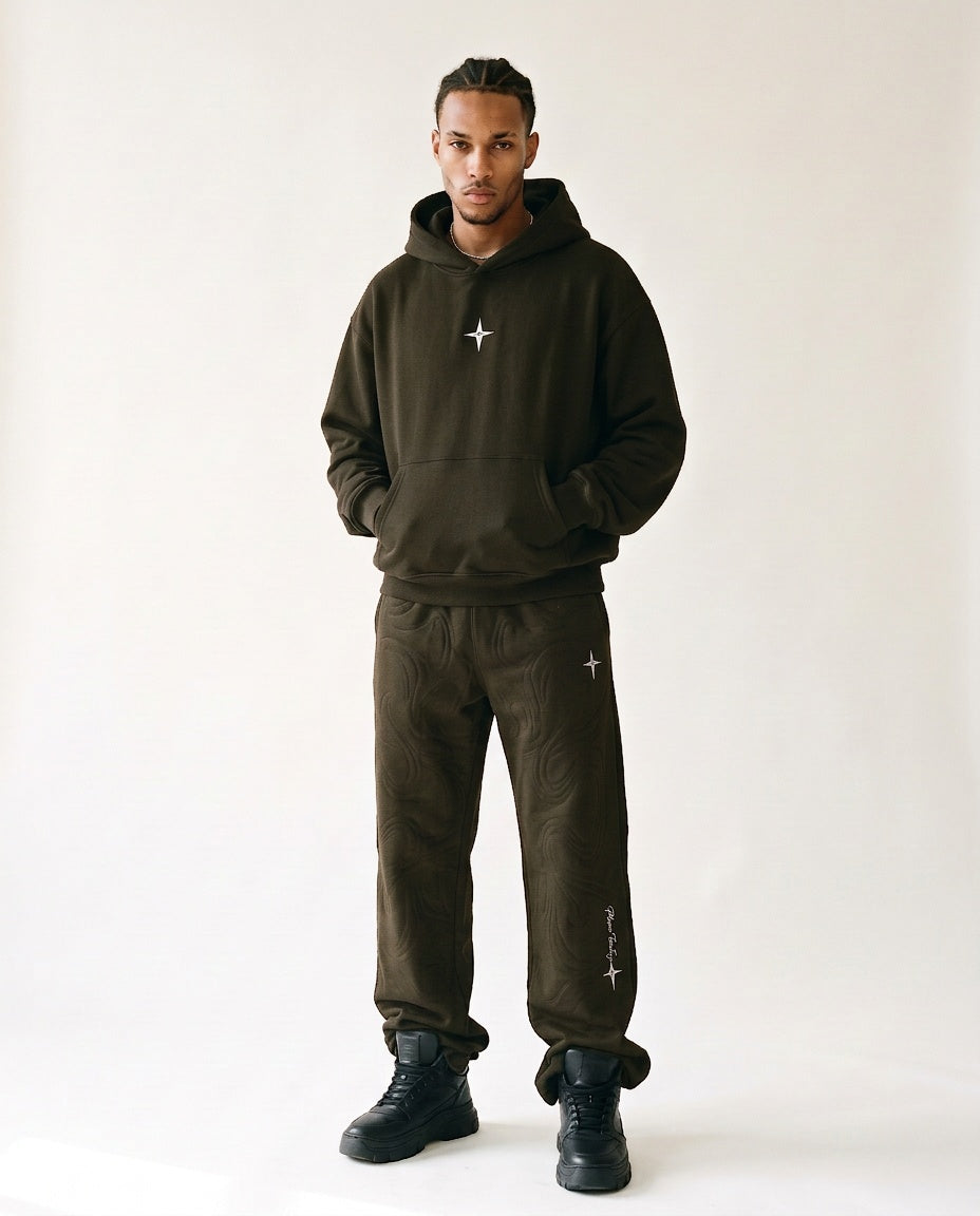 Jogginghose «360° Lifestyle», Olivgrün, Herren-Model, von vorne