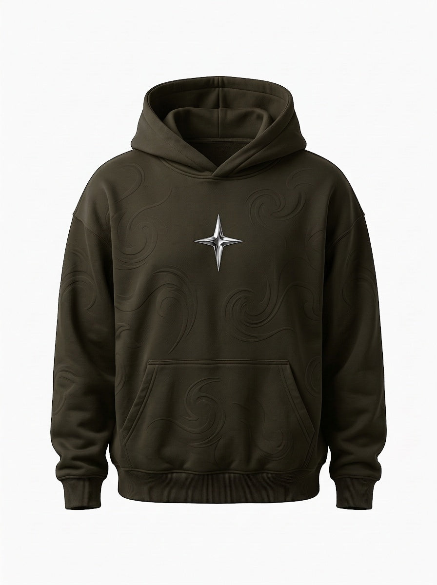 Kapuzenpullover «360° Lifestyle», Olivgrün, Produktbild