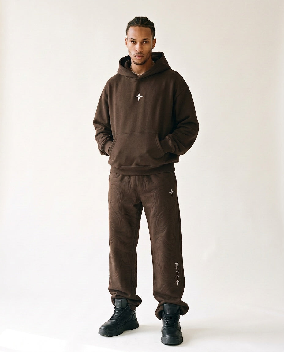 Jogginghose «360° Lifestyle», Taupe, Herren-Model, von vorne