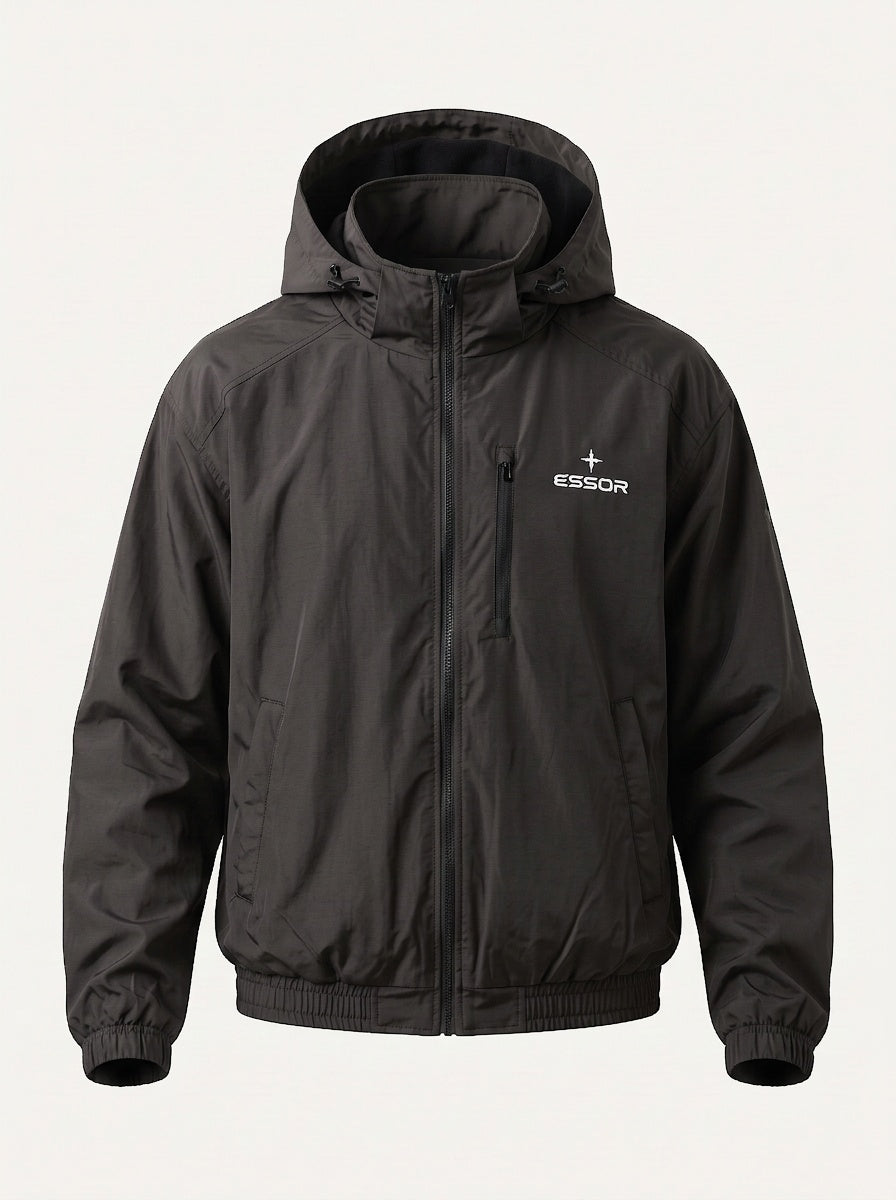 Trainingsjacke «Élan», Dunkelgrau, Produktbild