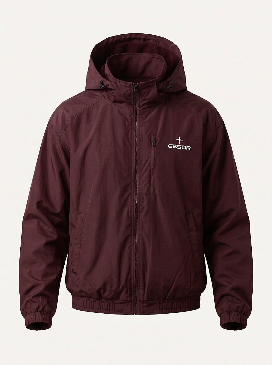 Kinder-Trainingsjacke «Survêtement», Bordeaux, Produktbild
