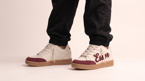 Junior Sneaker «Envol», Naturweiss, am Fuss