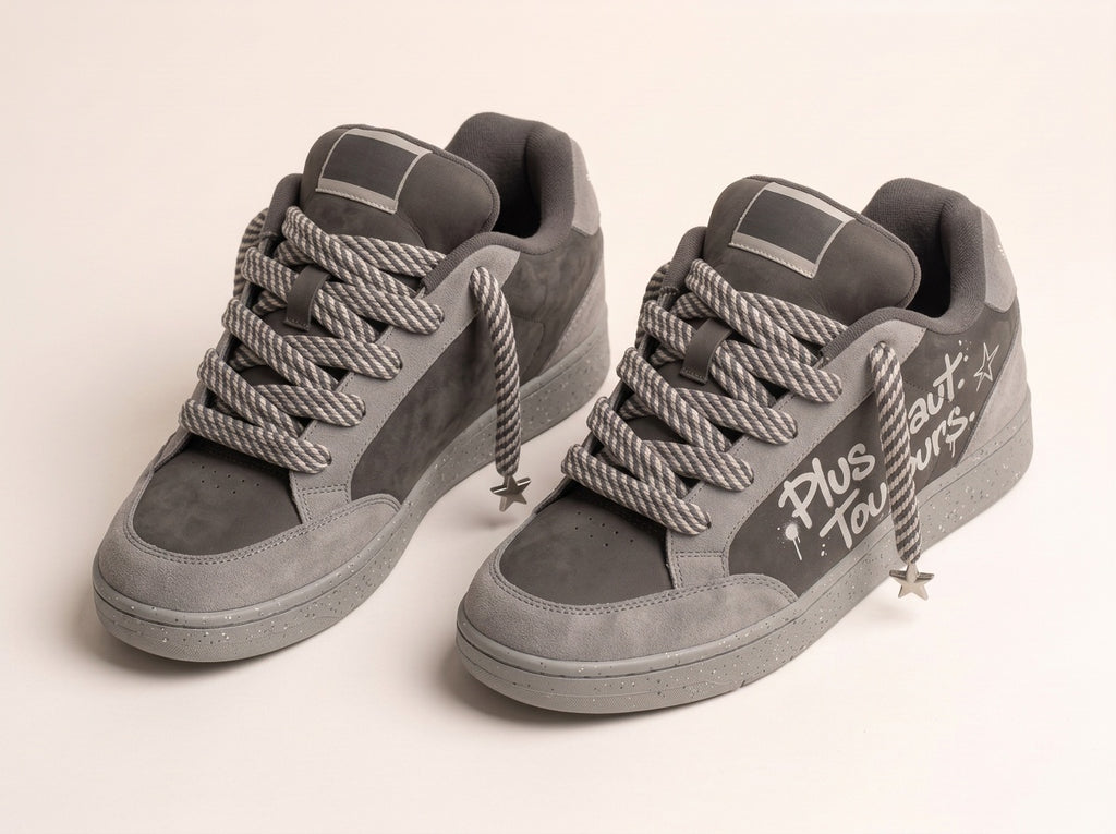 Sneaker «Béton», Dunkelgrau, Produktbild von vorne