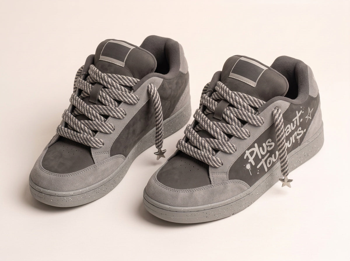Sneaker «Béton», Dunkelgrau, Produktbild von vorne