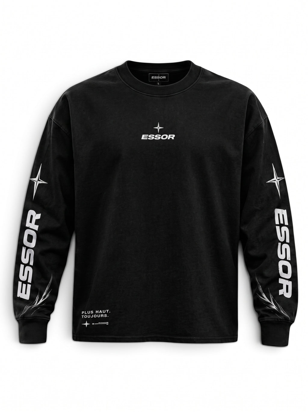 Langarmshirt «Envol», Schwarz, Produktbild