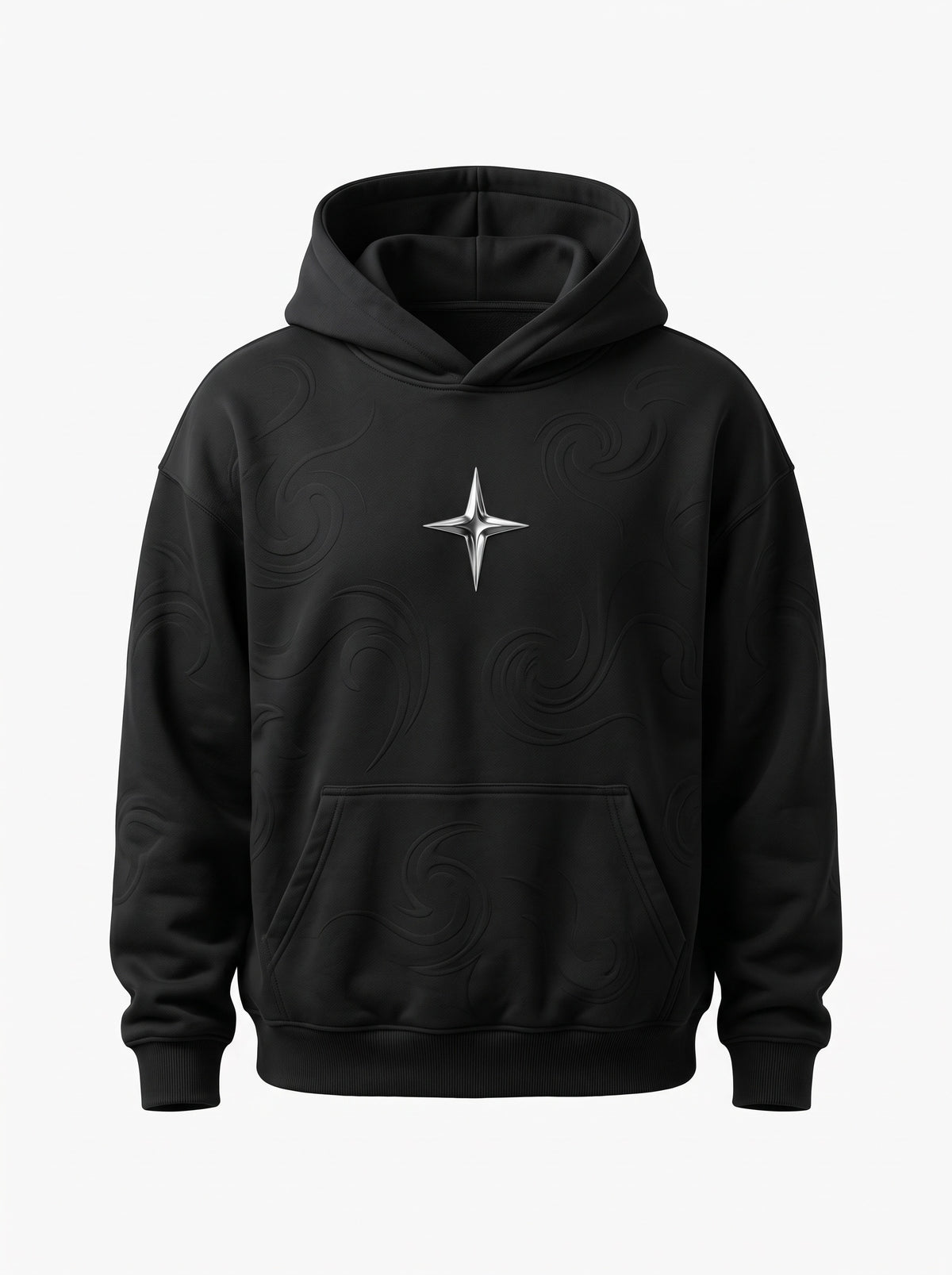 Kinder-Kapuzenpullover «360° Lifestyle», Schwarz, Produktbild