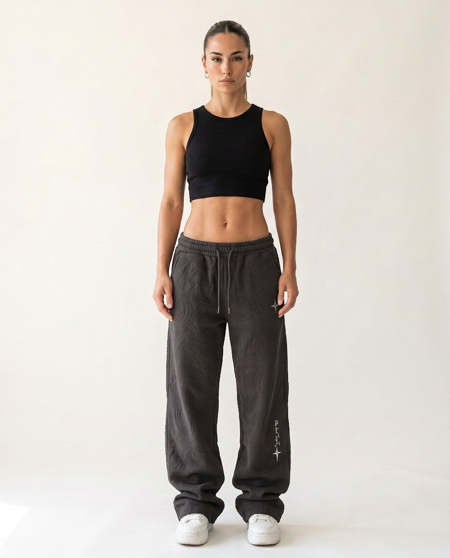Jogginghose «360° Lifestyle», Dunkelgrau, Damen-Model, von vorne