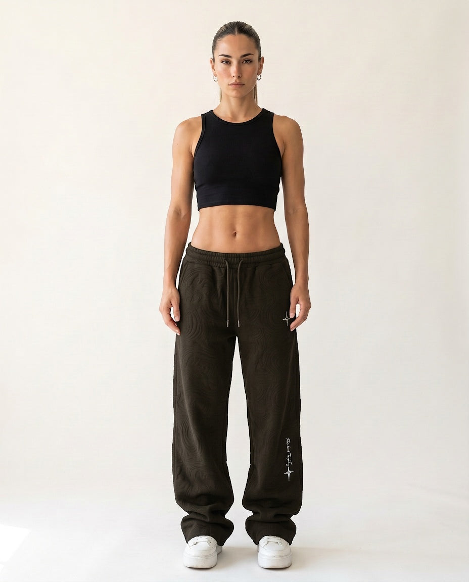 Jogginghose «360° Lifestyle», Olivgrün, Damen-Model, von vorne