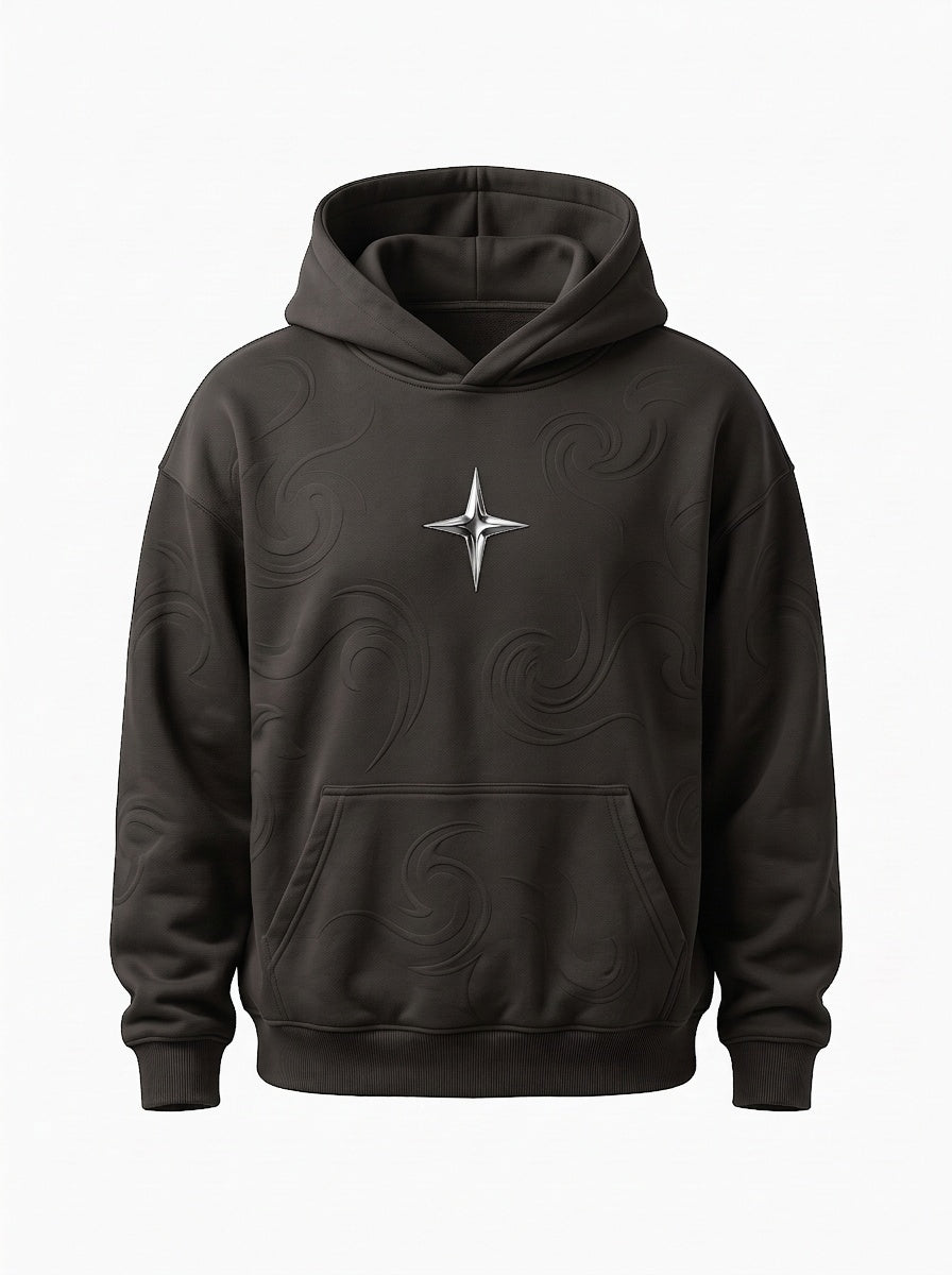 Kapuzenpullover «360° Lifestyle», Dunkelgrau, Produktbild